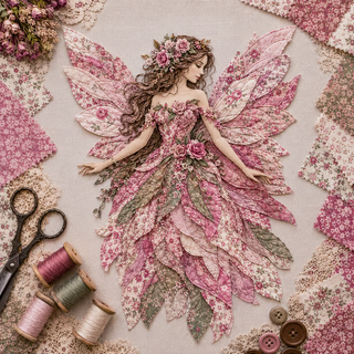 FioraCraft – Fairy Patchwork DIY Art Kit