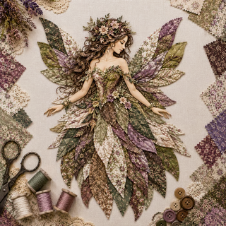 FioraCraft – Fairy Patchwork DIY Art Kit