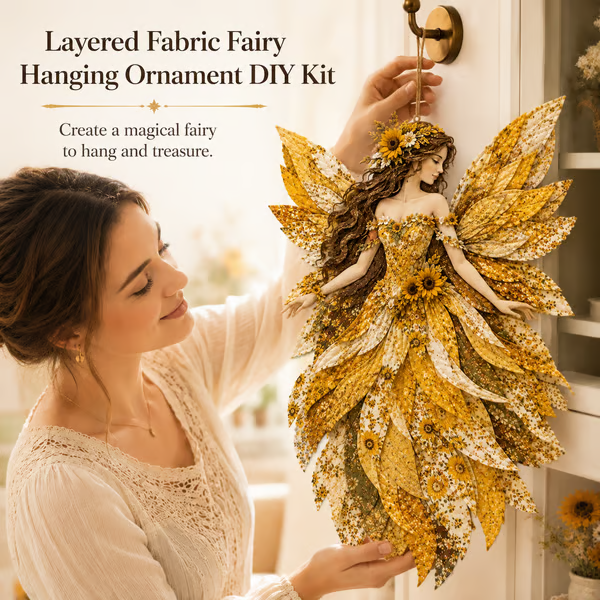 FioraCraft – Fairy Patchwork DIY Art Kit
