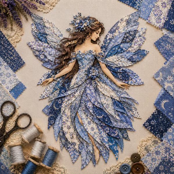 FioraCraft – Fairy Patchwork DIY Art Kit