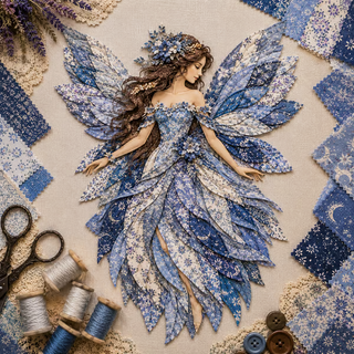 FioraCraft – Fairy Patchwork DIY Art Kit