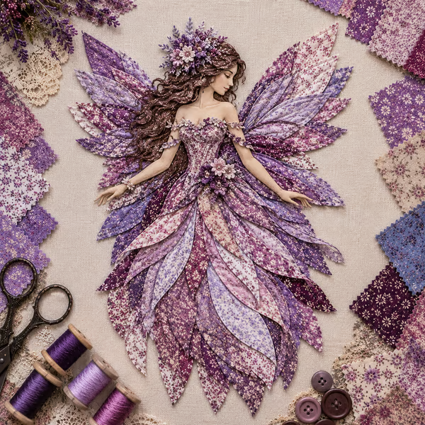 FioraCraft – Fairy Patchwork DIY Art Kit