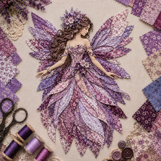 FioraCraft – Fairy Patchwork DIY Art Kit