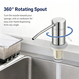 FlowSink – 360° Kitchen Soap Dispenser System