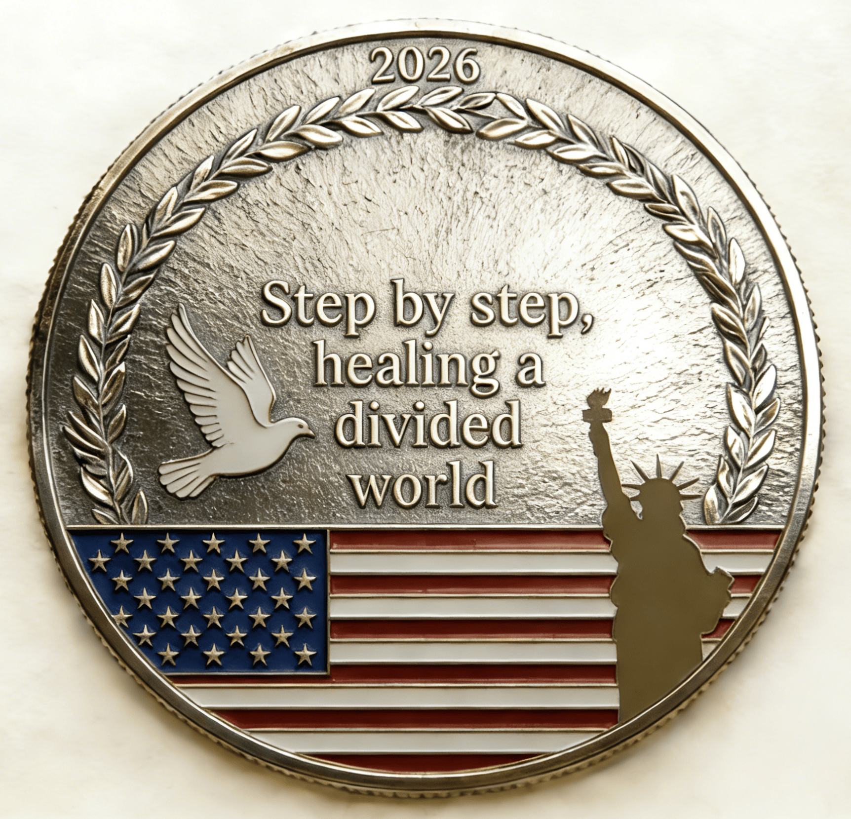 Walking for Unity - Commemorative Coin
