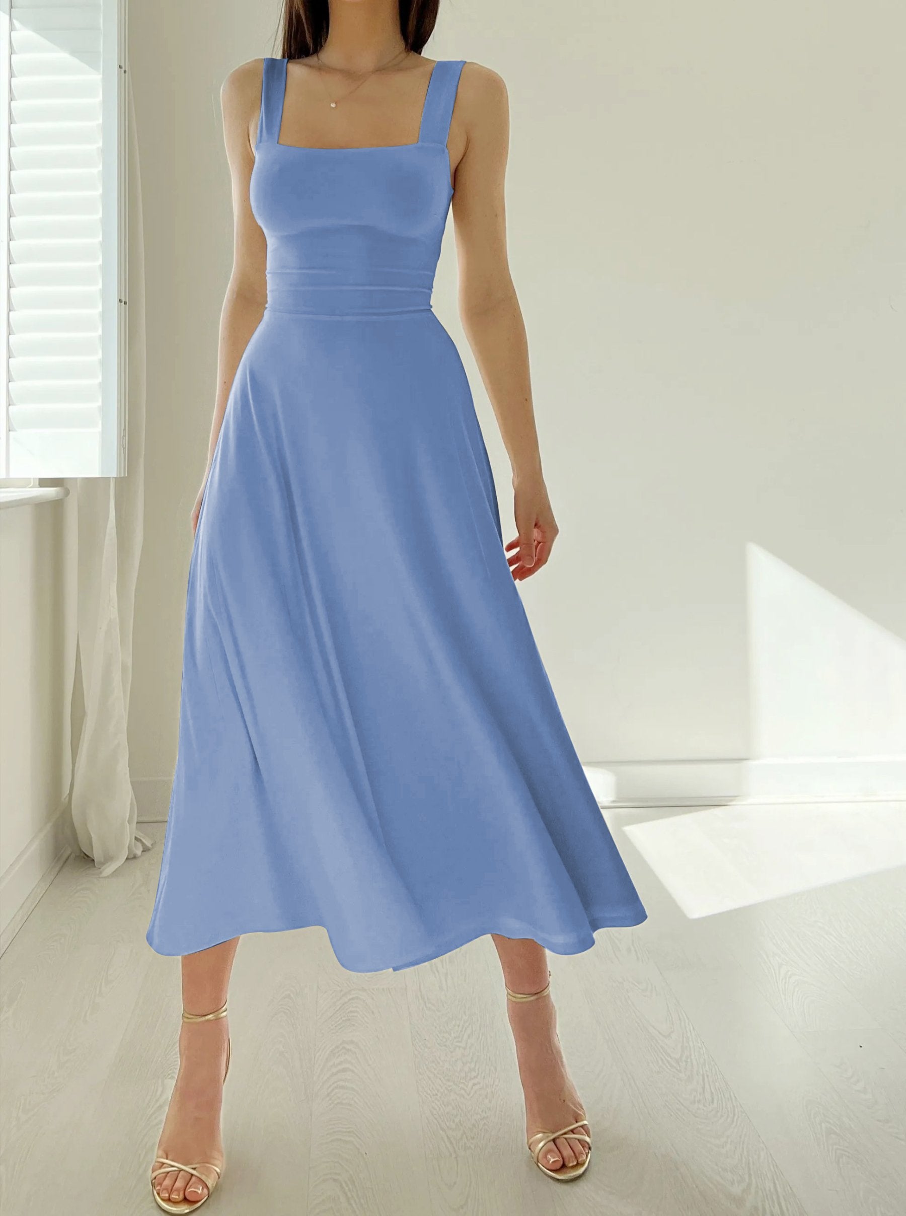Fiora - Flattering High Waist Dress