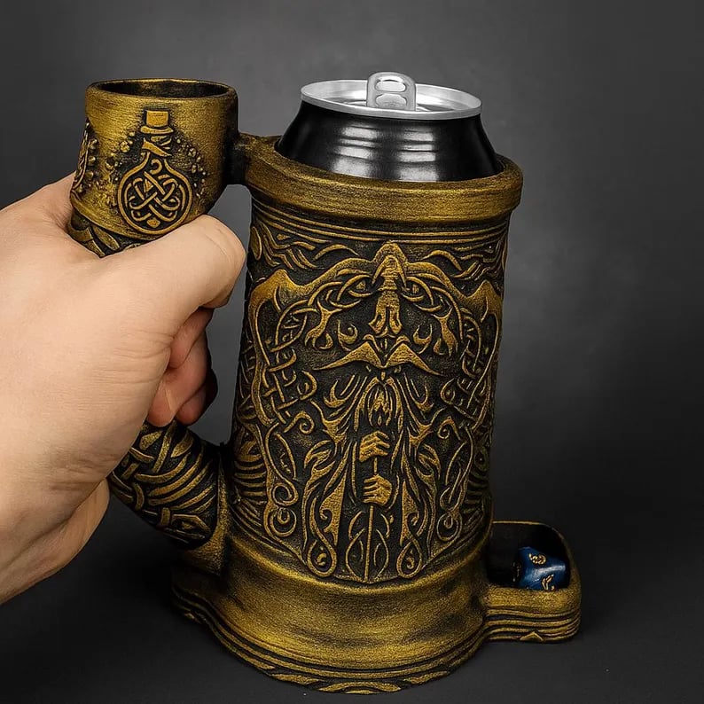 MageMug – Wizard Dice Tower Insulated Cup