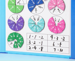FractionMag – Montessori Magnetic Puzzle