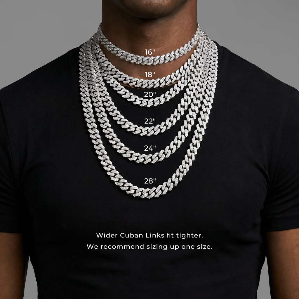 IceForce – Legendary Cuban Chain & Bracelet Set