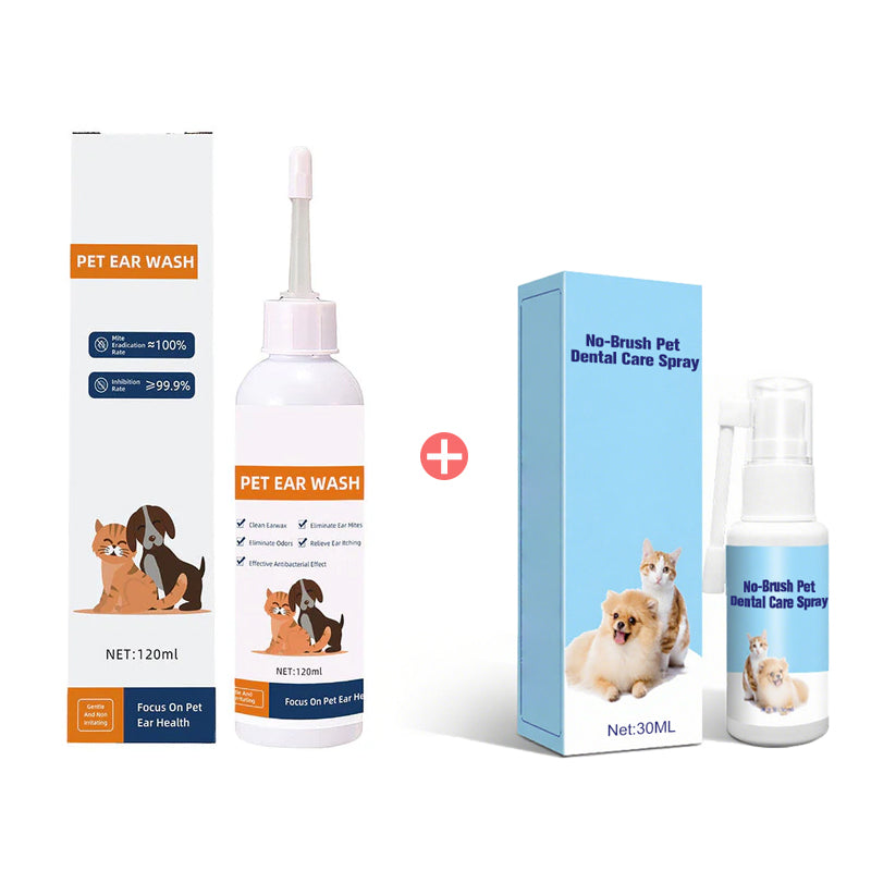 PetFresh – Aloe-Infused Ear Cleaner for Dogs & Cats