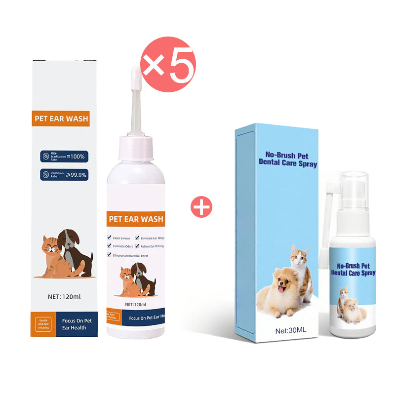 PetFresh – Aloe-Infused Ear Cleaner for Dogs & Cats