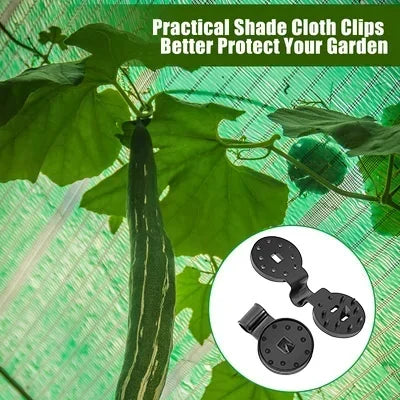 UltraGrip Sunshade Clips - Clips for Protective Cloth Garden Net