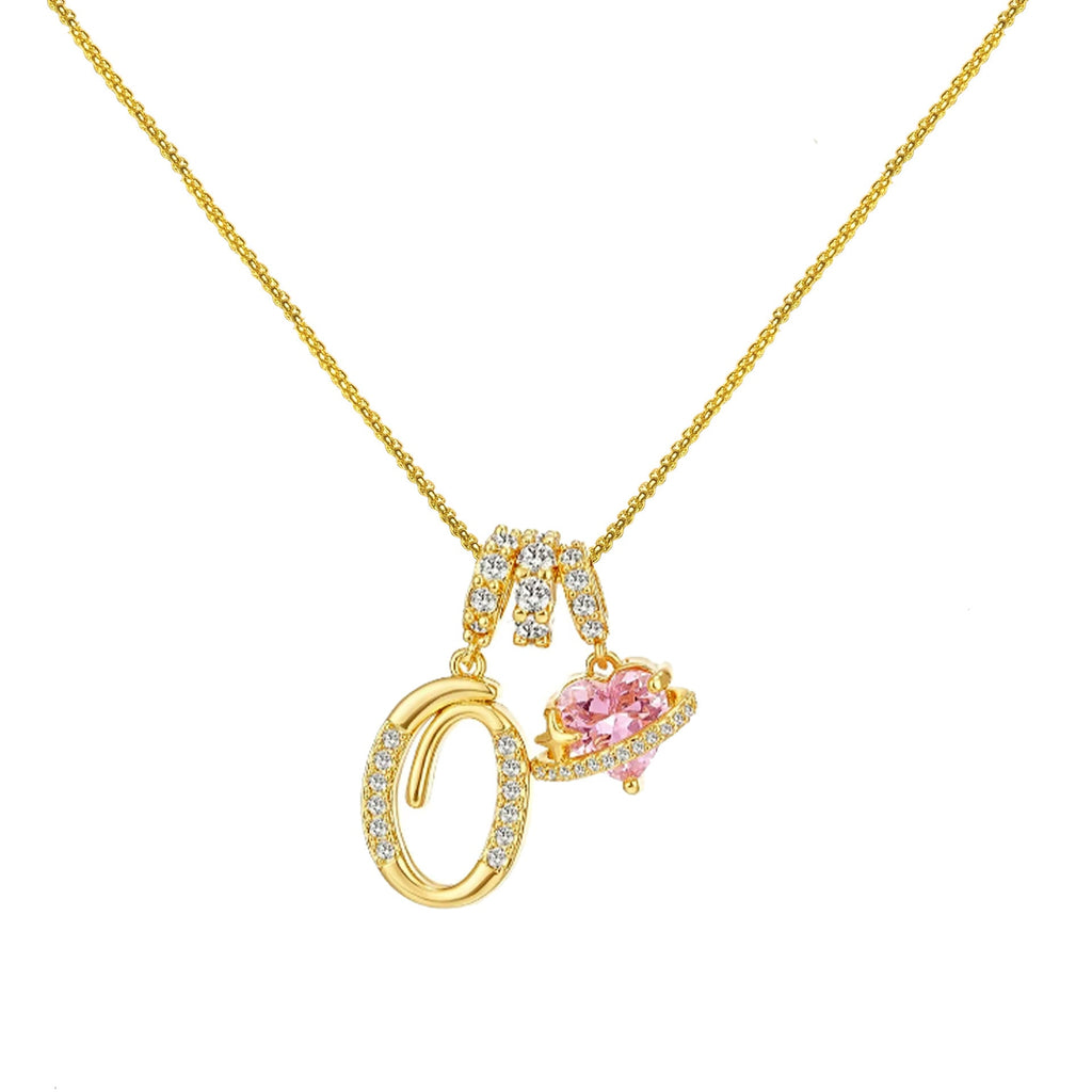 InitialGlow – Personalized Letter Necklace