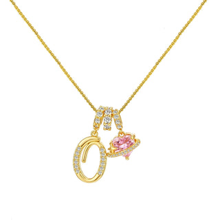 InitialGlow – Personalized Letter Necklace