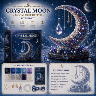 LunaCharm – Moon Cat Celestial DIY Bead Kit