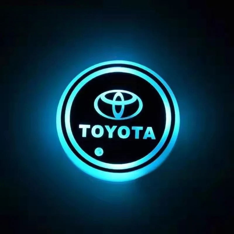 NeonCruise - 7-Color Ambient Car Coasters | Tap-Control Glow System