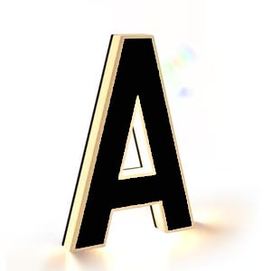 Lighted House Numbers for Outside