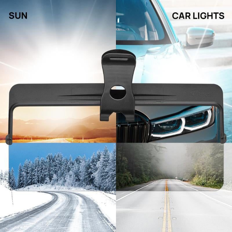 🚗LAST DAY 49% OFF🔥Universal Car Sun Visor With Polarized Glare Protection