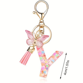 CharmKey – Personalized Initial Letter Keychain
