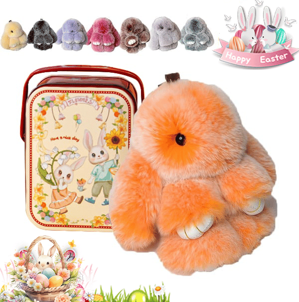 ✨Early Easter Sale 49% Off 🐰 Handmade Soft Bunny Charms