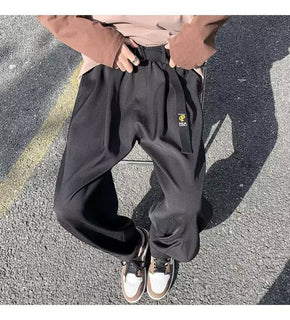 CasualVibe - Soft Elastic Waist Pants