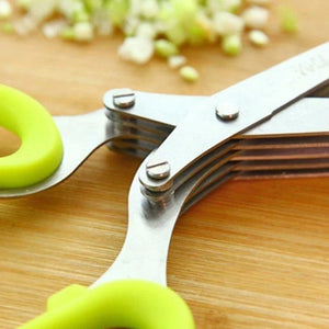 ChopMaster | Multi-Blade Quick Herb Cutting Scissors