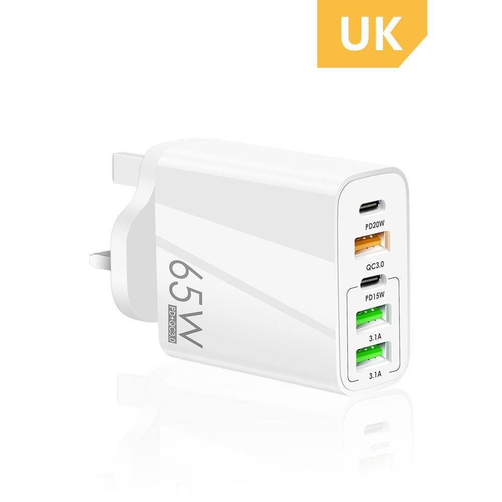 PowerNest – Fast 65W Wall Charger, Multiple Ports
