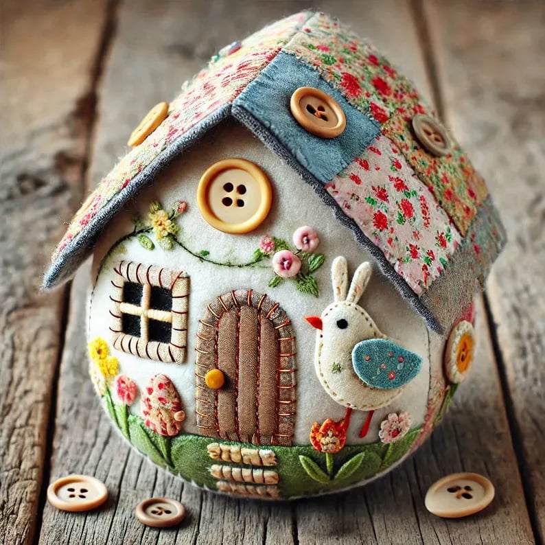EggcitingCraft – Patchwork Felt Project