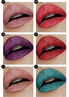 GlamAura – Diamond Matte Shimmer Lipstick
