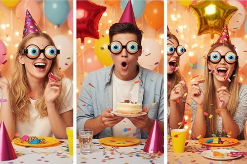 GoofyGlance - Dynamic Expression Eyewear