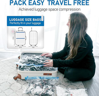 PackEase - Space Saver Vacuum Bags with Electric Pump