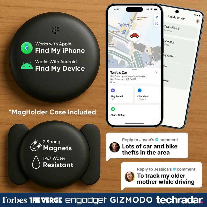 TrackMate – Compact Mini GPS Tracker