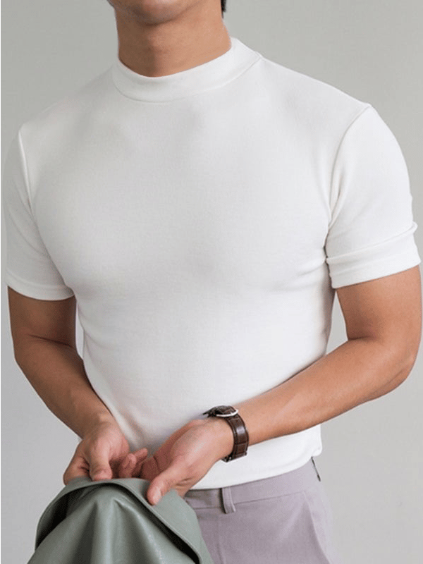 CoreFit - Men’s High-Neck Performance Tee