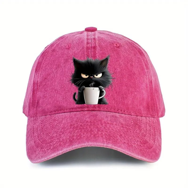 Café Cat - Coffee & Attitude Cap