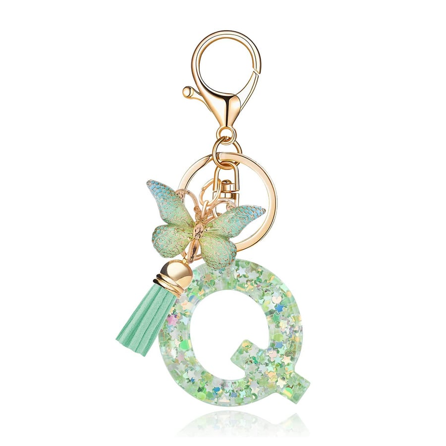 CharmKey – Personalized Initial Letter Keychain