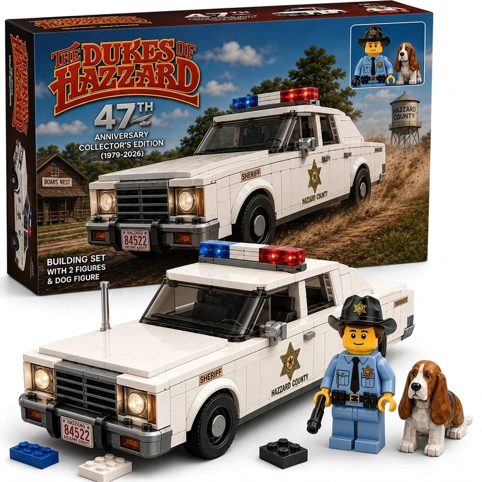 MetalForge– Vintage Muscle Car Building Block Set