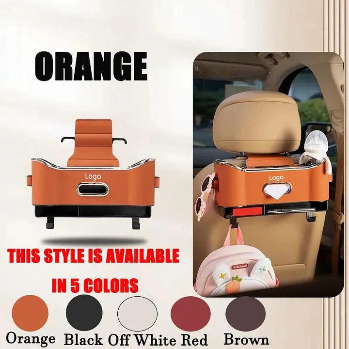 SeatSaver – Multi-Pocket Seat Back Storage Box