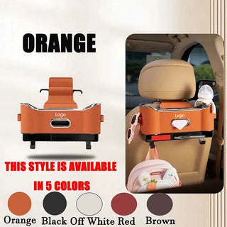 SeatSaver – Multi-Pocket Seat Back Storage Box