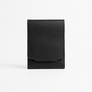 HeritageCraft – Vintage Full-Grain Leather Snap Wallet