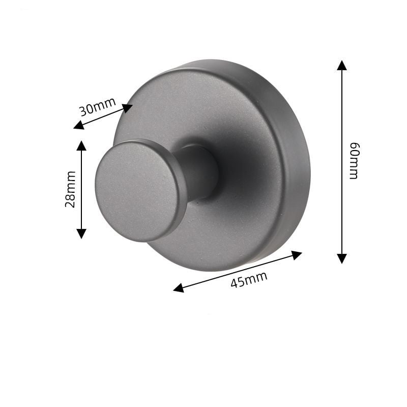 AquaHold | 2 - Pack Suction Cup Shower Hooks