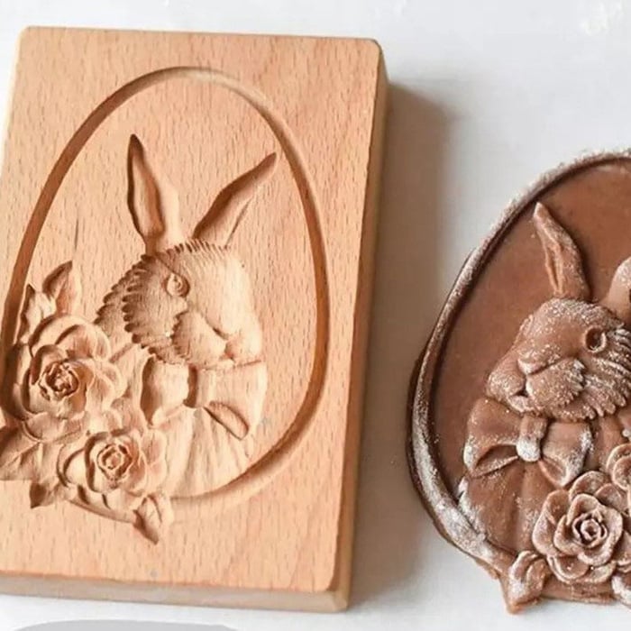 DoughDelight - Handcrafted Cookie Embossing Molds