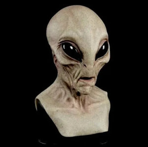 AlienAllure - Spooky Halloween Alien Mask
