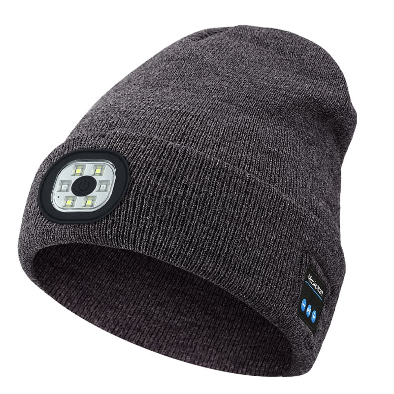 TuneWarm | 3-in-1 Bluetooth LED light Beanie