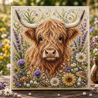 🔥 Last Day 49% OFF - 🦬✨ Highland Cow Pearl Art DIY Kit – Relaxing DIY Craft to Create Stunning Coastal Artwork (📦Buy 2 Free Shipping)