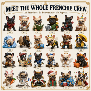 FrenchieJoy – 24-Day French Bulldog Advent Calendar