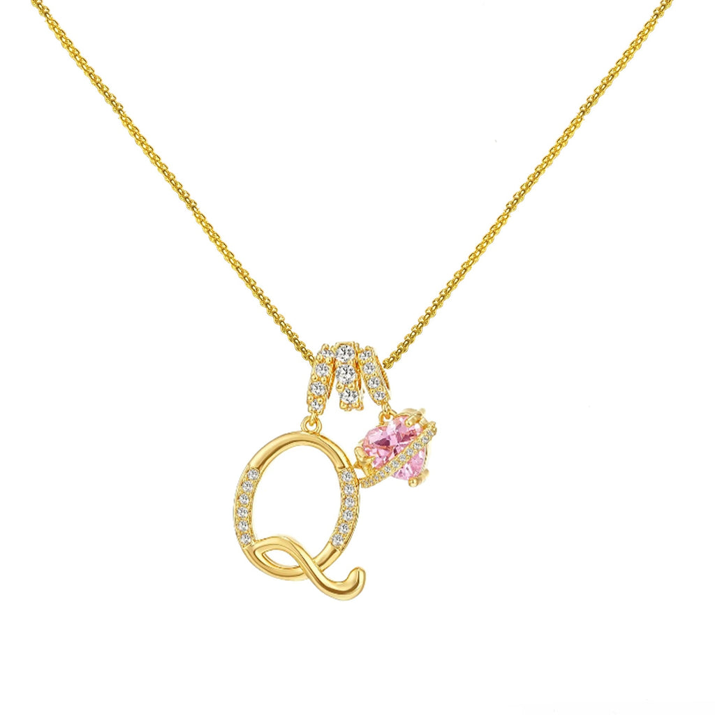 InitialGlow – Personalized Letter Necklace
