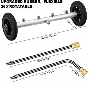 AquaFlex - Pressure Washer Undercarriage Tool