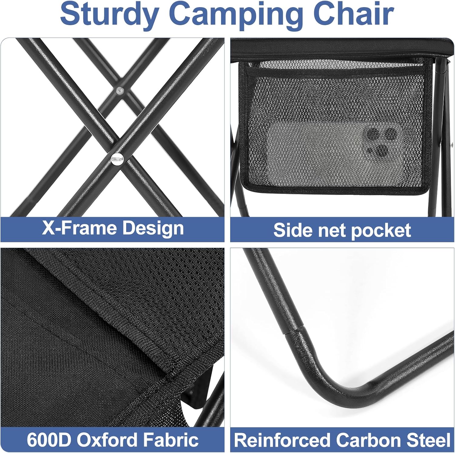 TrailRest – Portable Folding Camping Stool