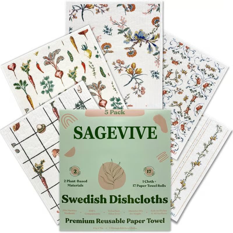 EcoWipe - Swedish Dishcloths - Replace Paper Towels & Reduce Waste