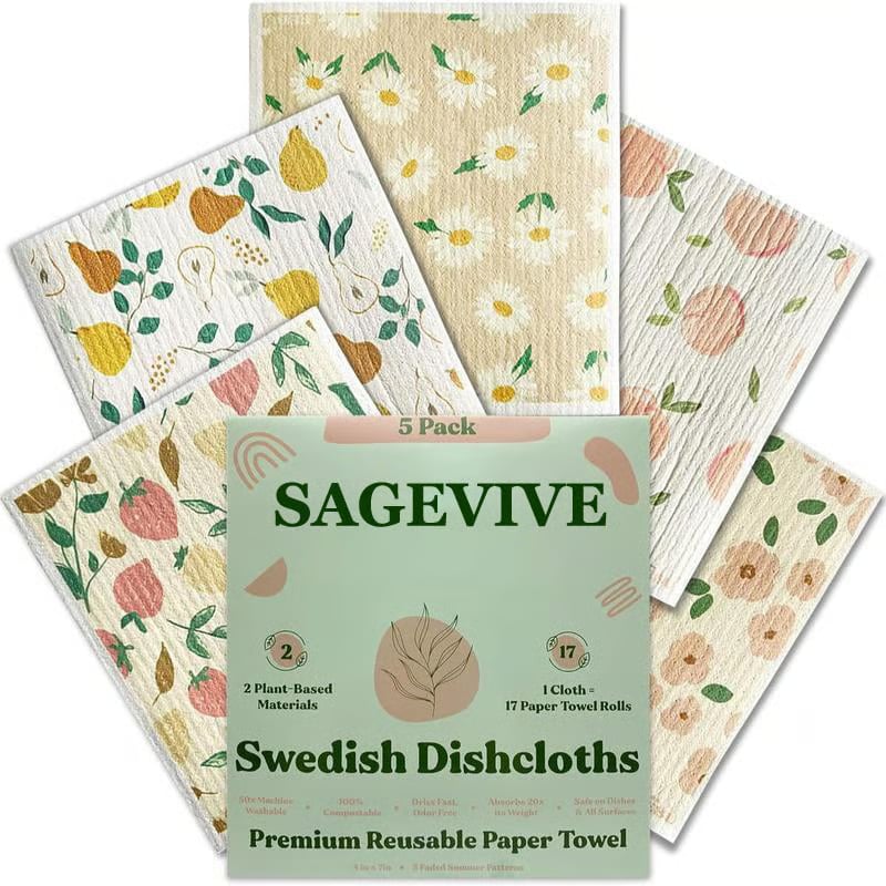 EcoWipe - Swedish Dishcloths - Replace Paper Towels & Reduce Waste